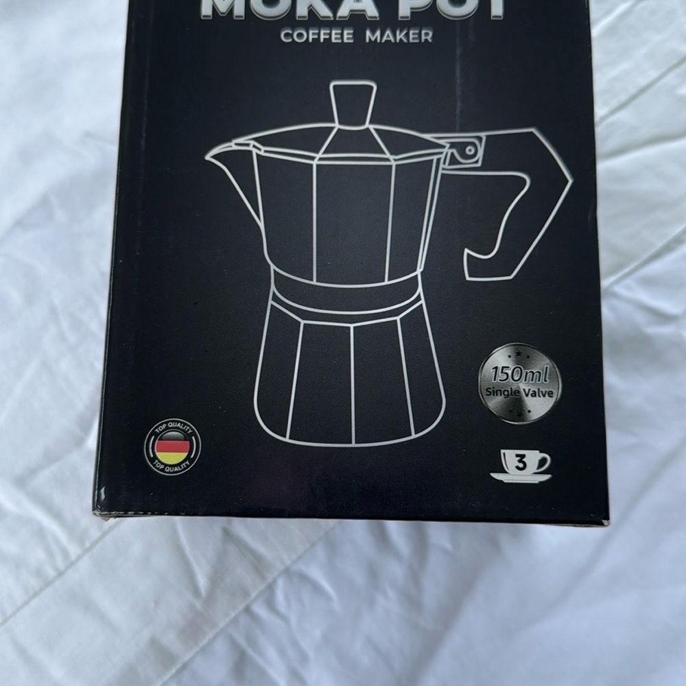 Stylish Black Coffee Maker